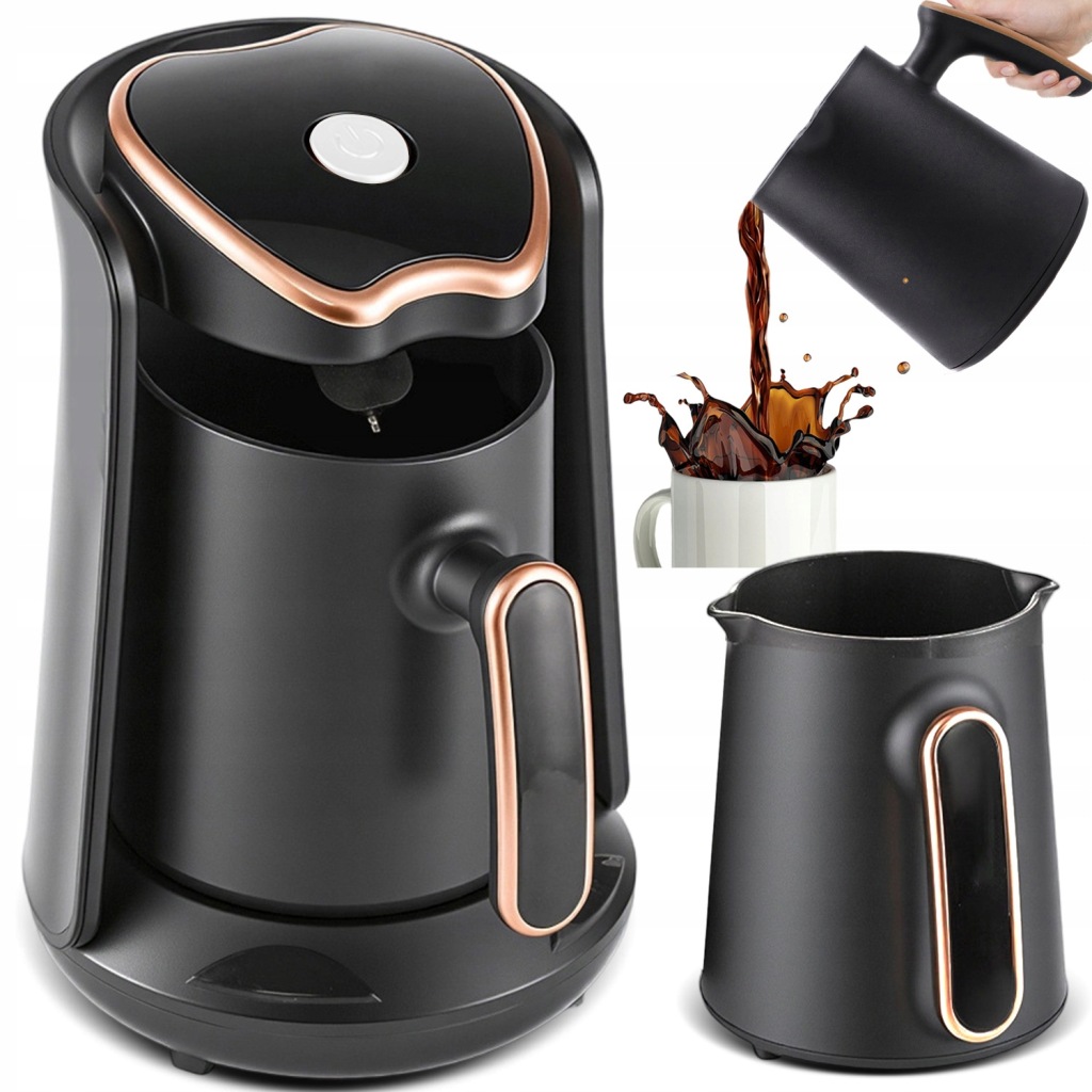 Elektrický Kelímek Na Tureckou Kávu, Kávovar, Ergonomická Rukojeť, 300 ML