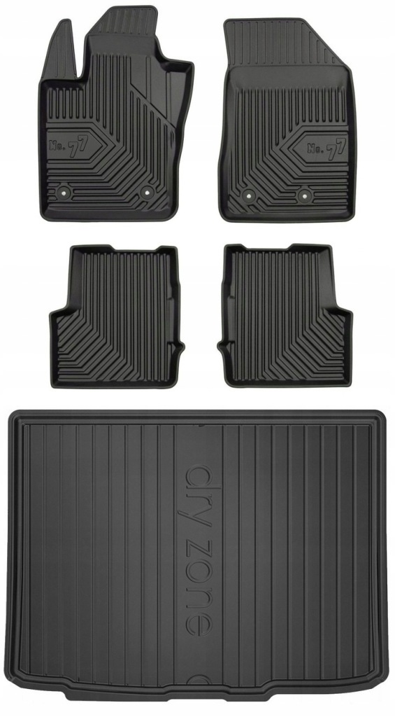 Set 77 Koberce a rohože Jeep Renegade od 2014- g