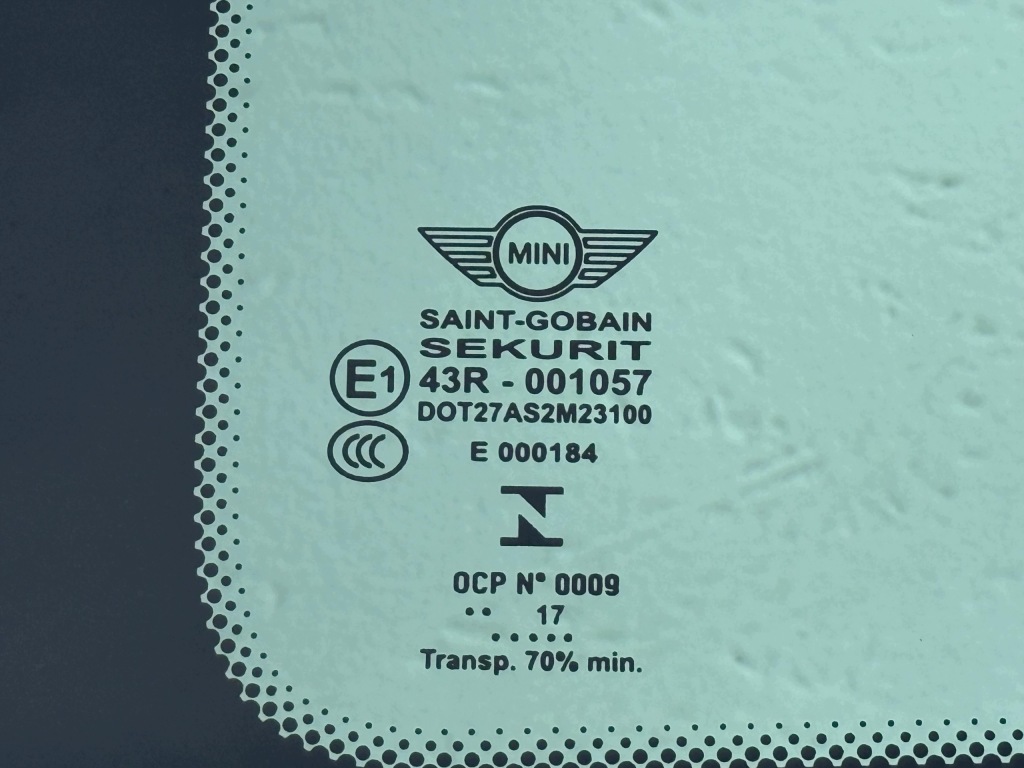 MINI Cooper R56 Szyba Tylna Lewa Nowa SAINT-GOBAIN OE 7146499 — zdjęcie 4