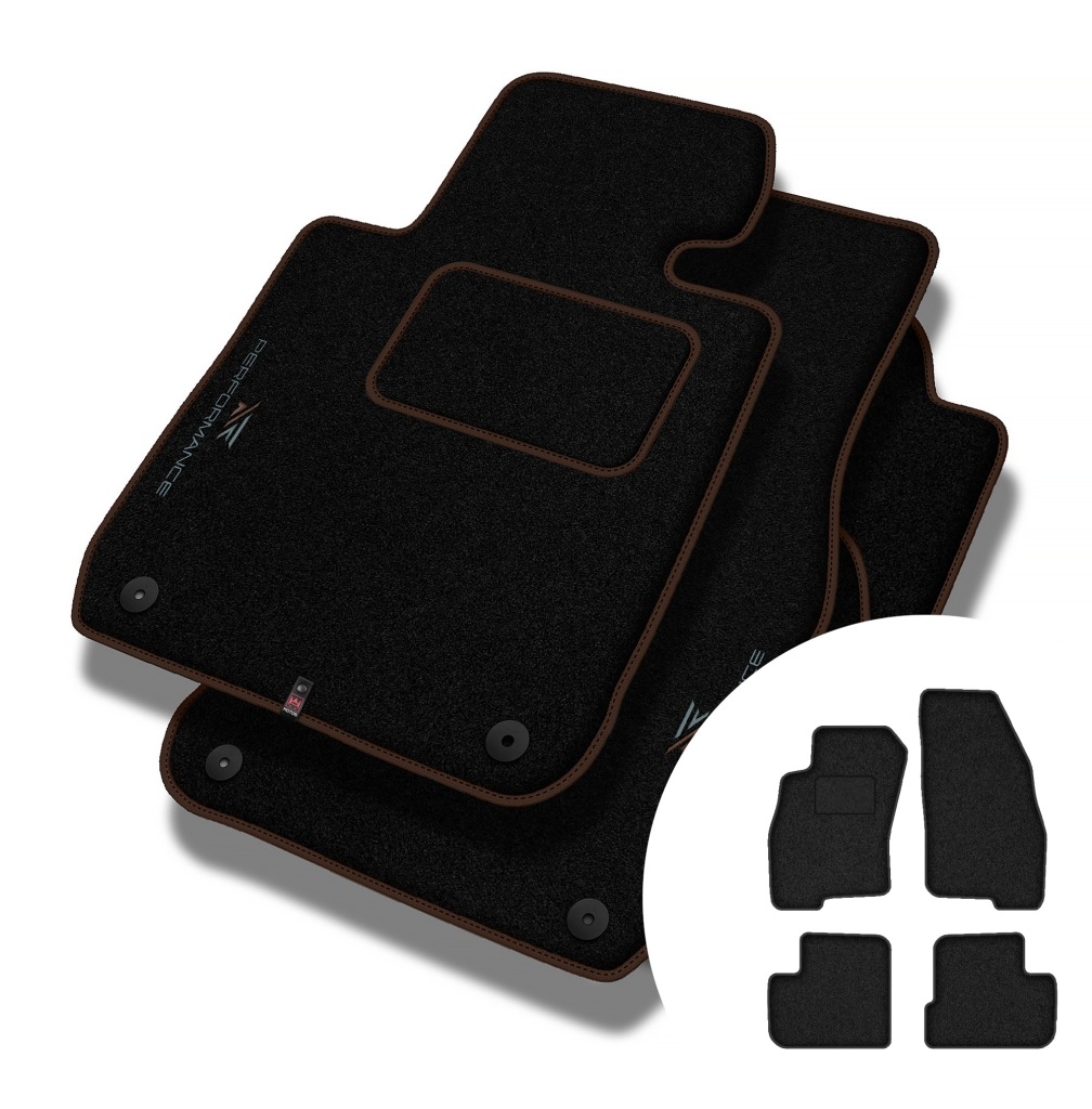 Velurové koberce Performance pro Fiat Grande Punto 2005-2012