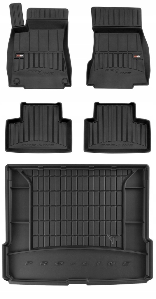 Set 3D gumové rohože Mercedes Glb X247 od 2019- g