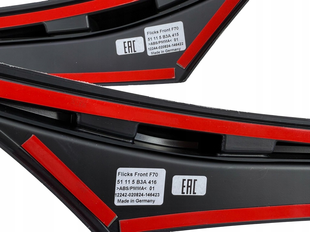 Bmw F70 F74 F78 M-Performance Dokładka Zderzaka Nowa Oryginał Lewa Prawa — zdjęcie 5