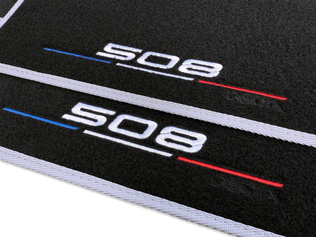 Velurové Koberce Peugeot 508 I (2011-2018) 2x 508 Nation Series