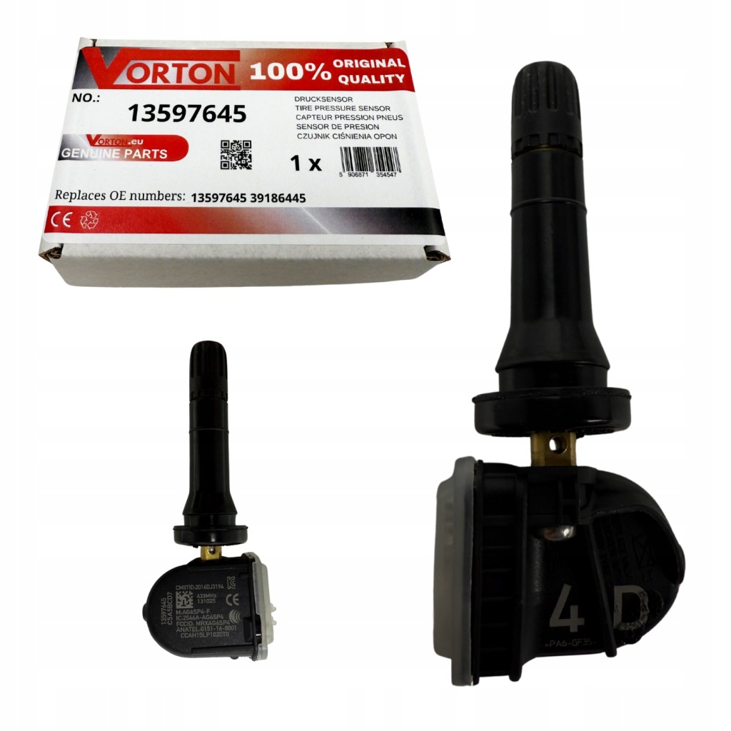 Snímač Tlaku Vzduchu Pneumatik Tpms Opel Astra K Insignia B 2017-2022