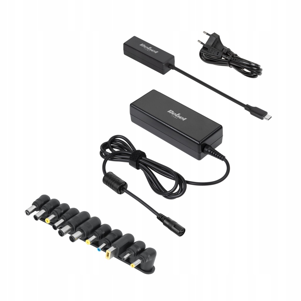 Univerzální napájecí zdroj Rebel 11 koncovek 90 W 15-20 V automatický s funkcí