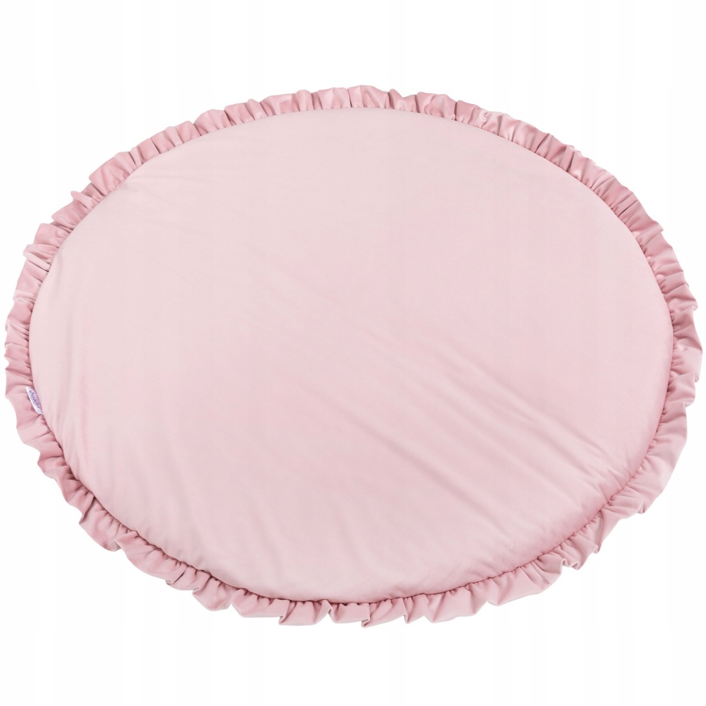 Podložka s Volánek Pro Hraní V Pokoji Pro Dítě Soft Velvet 90 CM Jukki