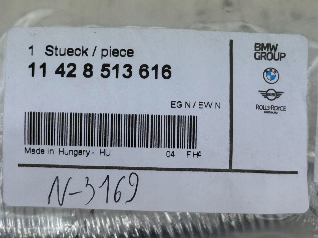 BMW F10 F20 F25 F30 G01 Przewód Olejowy Wąż Turbosprężarki Nowy OE 8513616 — zdjęcie 5