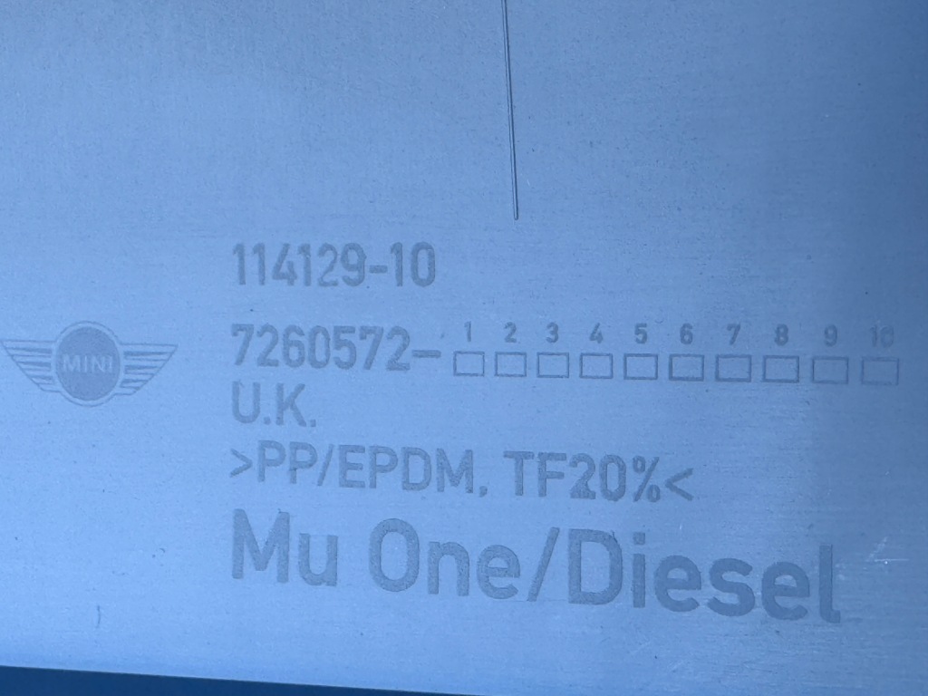 Mini R56 Lci 10-15 Zderzak Tył Tylny 7264356 Nowy Oryginał — zdjęcie 5