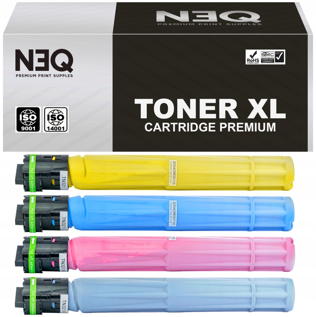 Tonery TN-321 pro Konica Minolta Bizhub C224 C224e C284 C284e C364 C364e