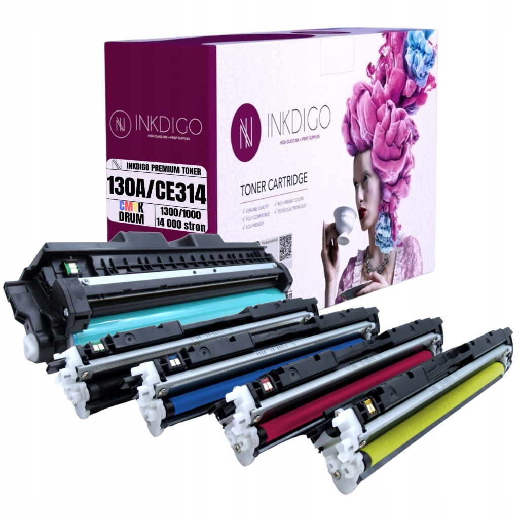 4 Tonery CF350A-353A buben pro Hp Laserjet M176NW