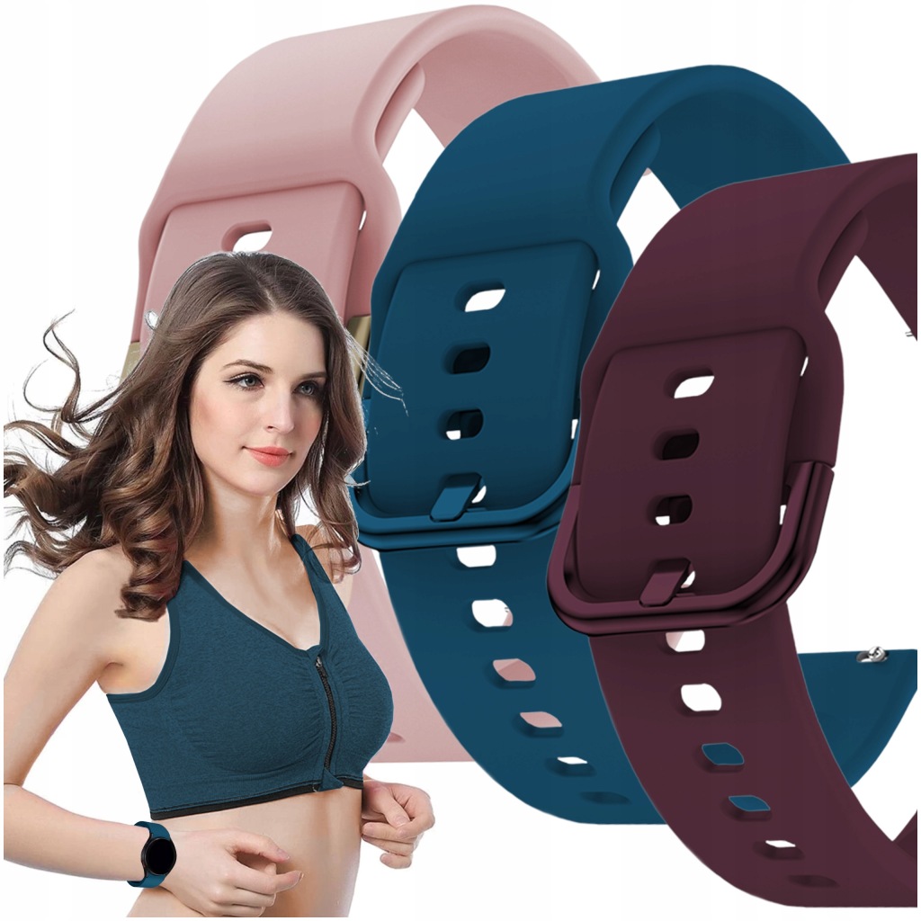 Zdjęcie okazji: Zestaw: 3x Pasek do Amazfit Gts 2 3 4 2e 42mm 2e Neo mibro lite air