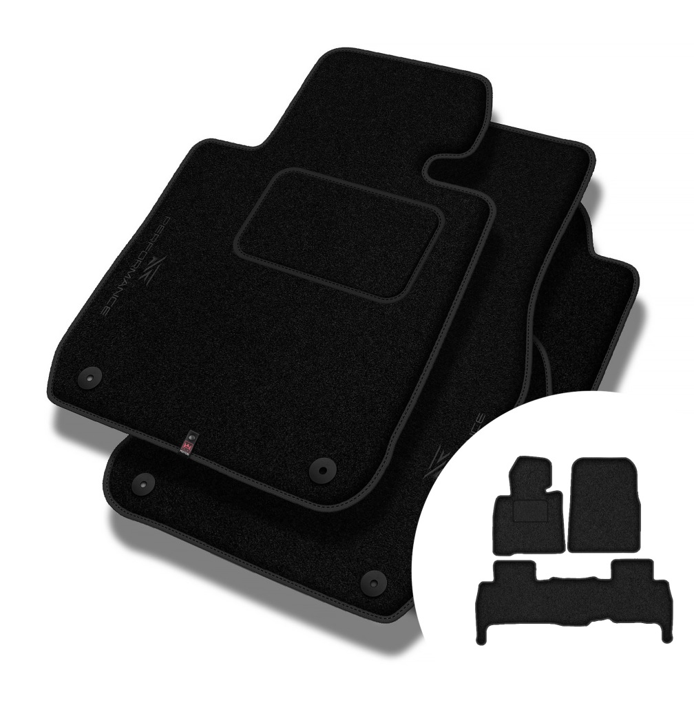 Velurové koberce Performance pro Toyota Land Cruiser J200 2007-2021