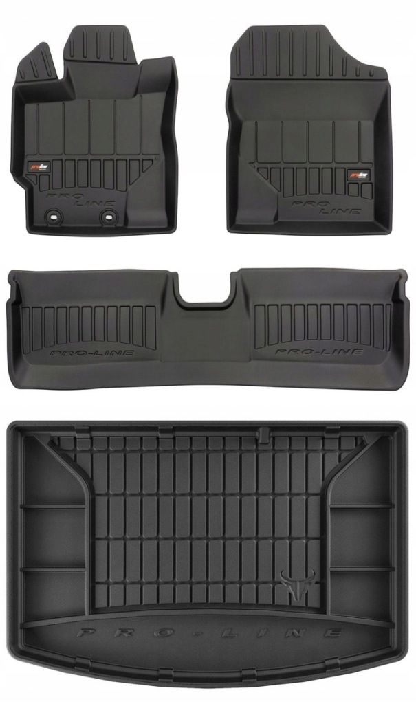 Set 3D gumové rohože Toyota Yaris 3 Active Hb 2013-2018 d