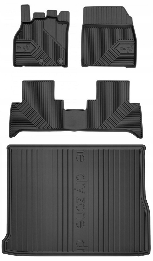 Set 77 Koberce a rohože Renault Scenic 3 2009-2016