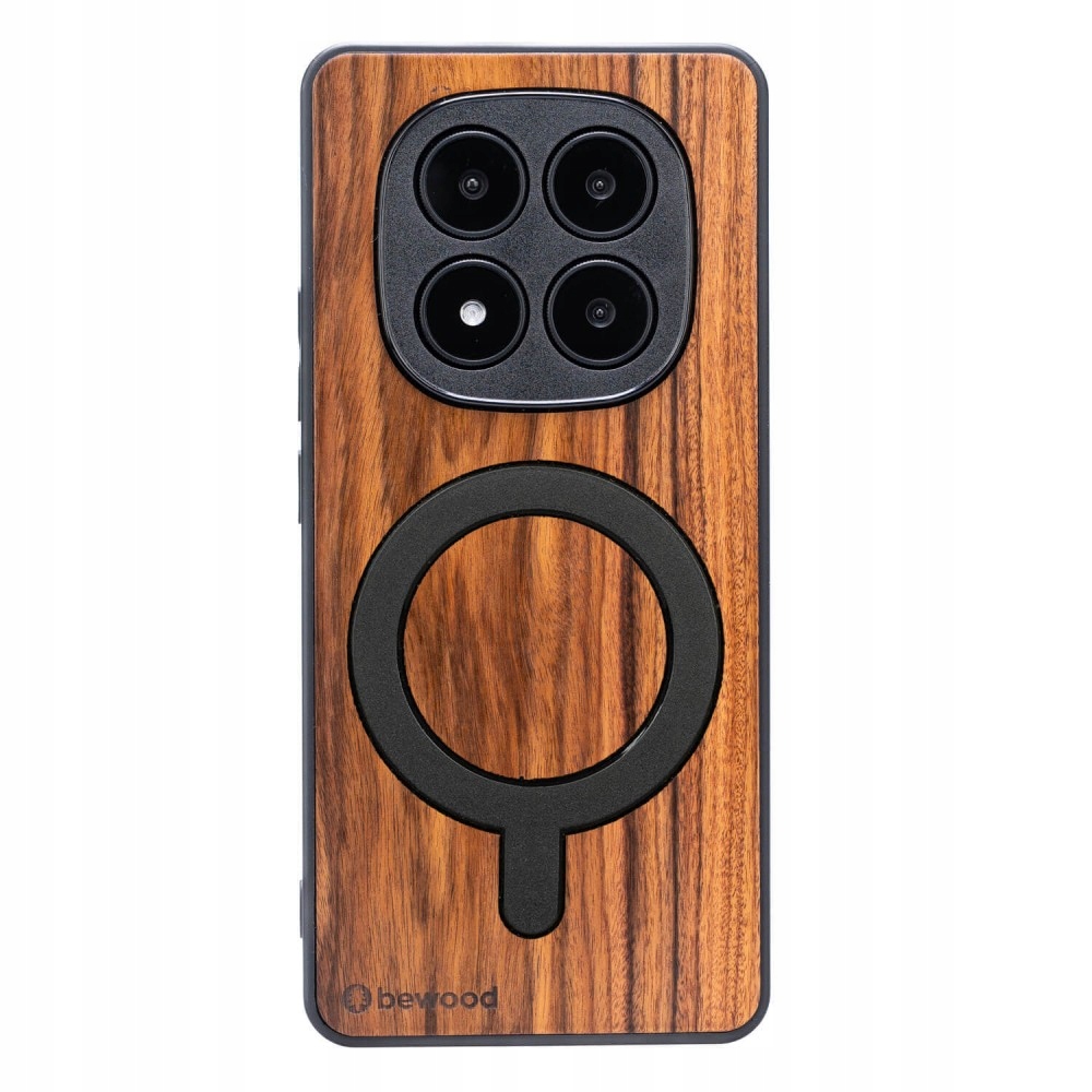 Dřevěné Pouzdro Bewood pro Xiaomi Redmi Note 14 Pro Plus 5G Palisander Santos