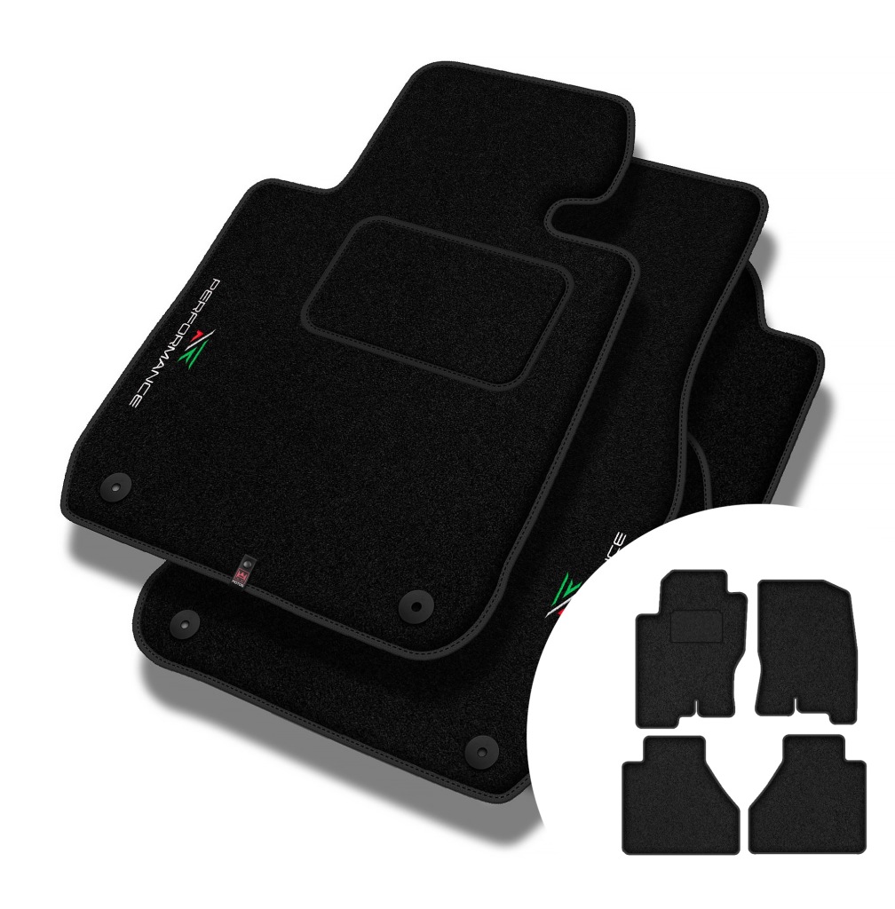 Velurové koberce Performance pro Nissan Navara III 2007-2014