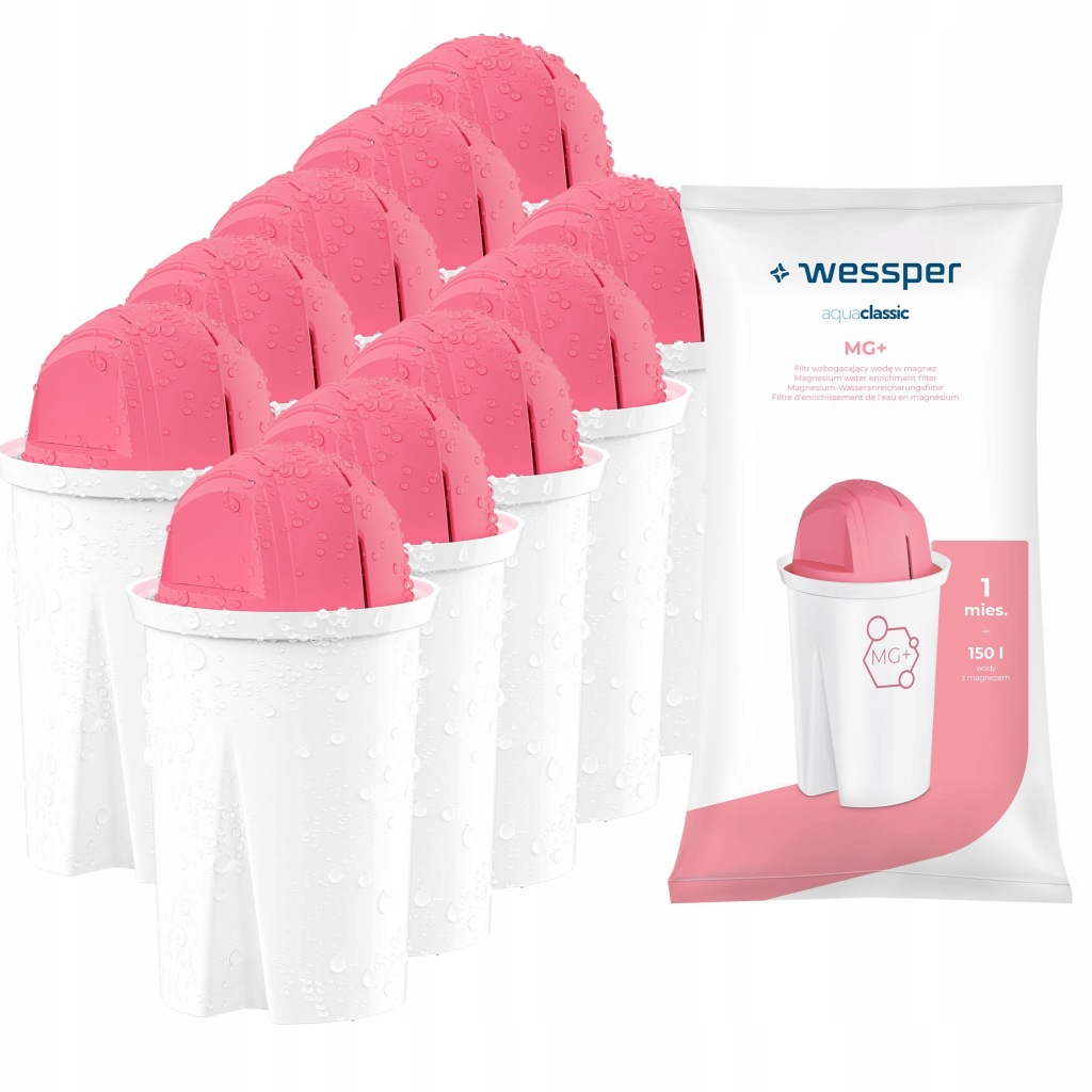Filtr Wessper aquaclassic Mg+ do filtrační konvice Wessper futureflow 12x