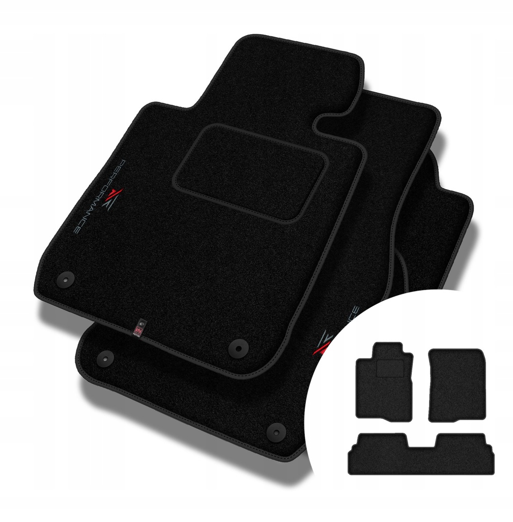 Velurové koberce Performance pro Toyota Corolla Verso I 2001-2007