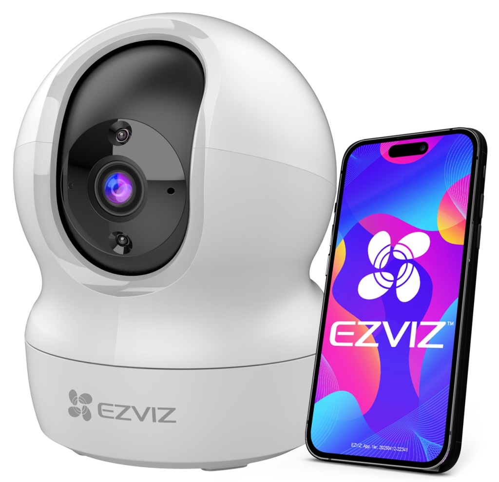 Vnitřní WiFi kamera Ezviz CP-1 Pro 2MPx 1080p Chůvička Otočná Audio