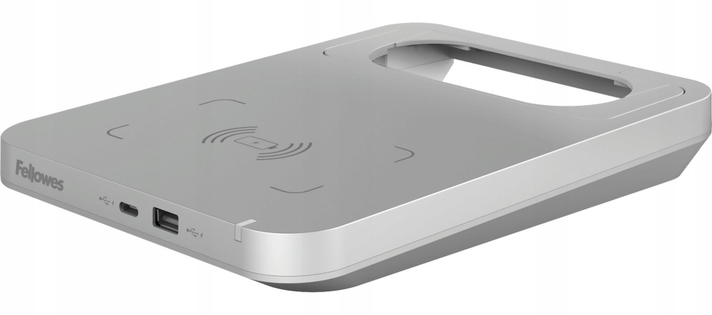 Usb hub s nabíječkou Qi pro držáky Fellowes Tallo