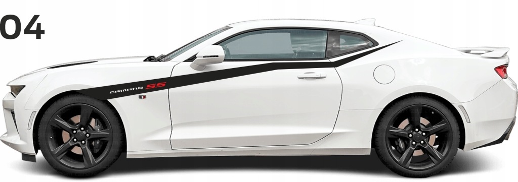 Samolepky Pásy na bok Chevrolet Camaro Ss 04