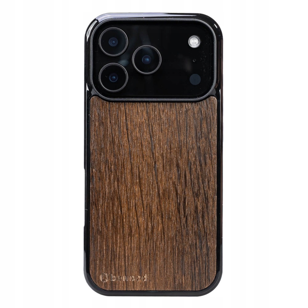 Dřevěný Pouzdro Bewood pro iPhone 17 Pro, Kouřený Dub