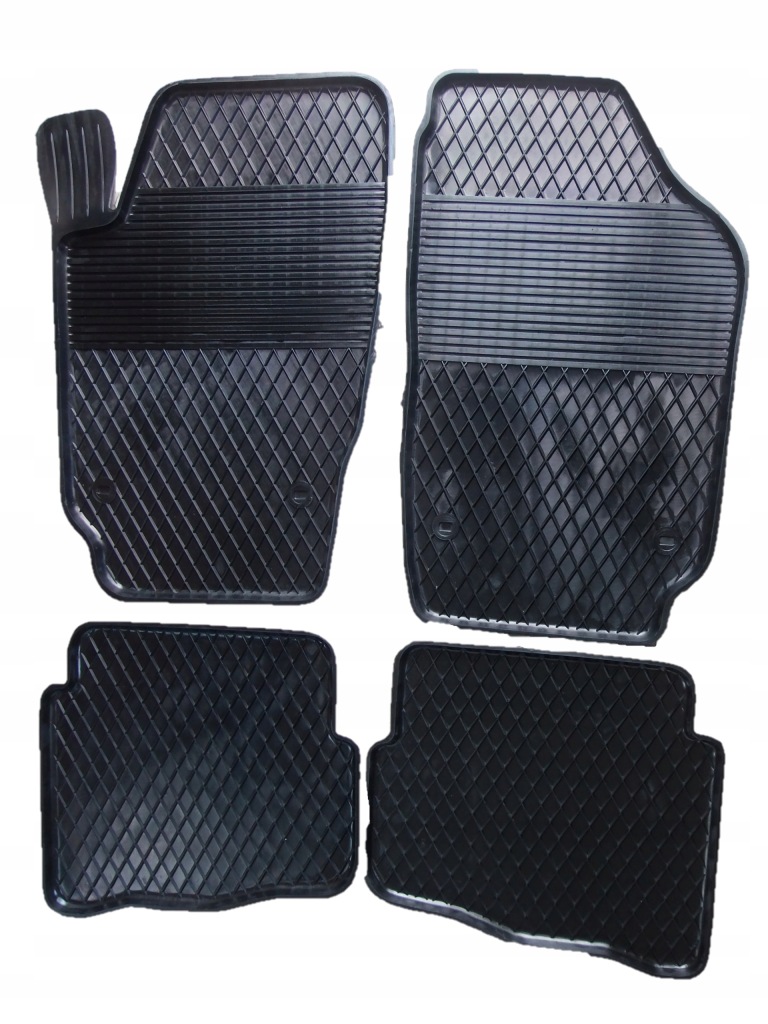 Gumové koberce Seat Ibiza 3 2002-2008 Korytkové