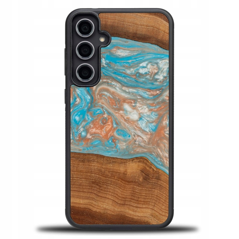 Pouzdro Bewood Unikátní pro Samsung Galaxy S23 Fe Planety Saturn