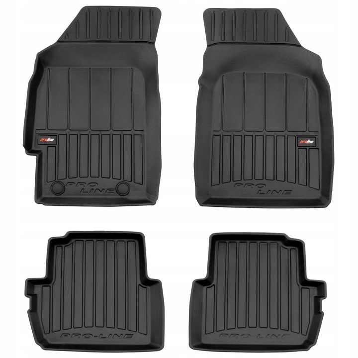 Gumové Koberce Pro Chevrolet Spark 3 2005-2009 Korytka 3D