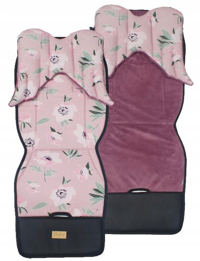 Vložka Do Kočárku Oboustranná Polštář Redukční Bavlna Velvet