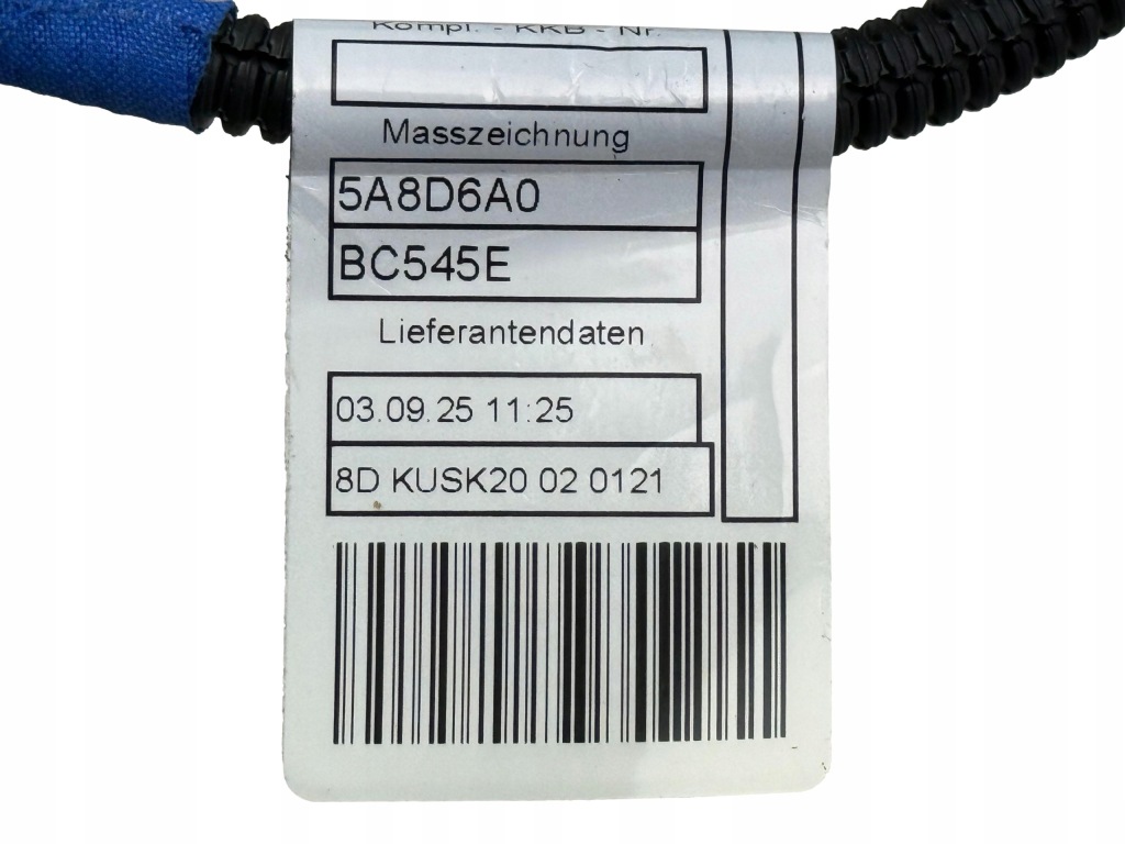 BMW G60 G61 G45 Wiązka Przewód Instalacja Silnika Nowa OE 5A8D698 — zdjęcie 8