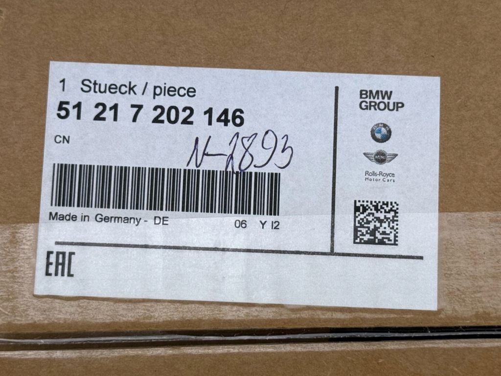 BMW E60 E61 E63 E64 E65 E70 MINI Zamek Drzwi Przedni Prawy Nowy OE 7202146 — zdjęcie 5