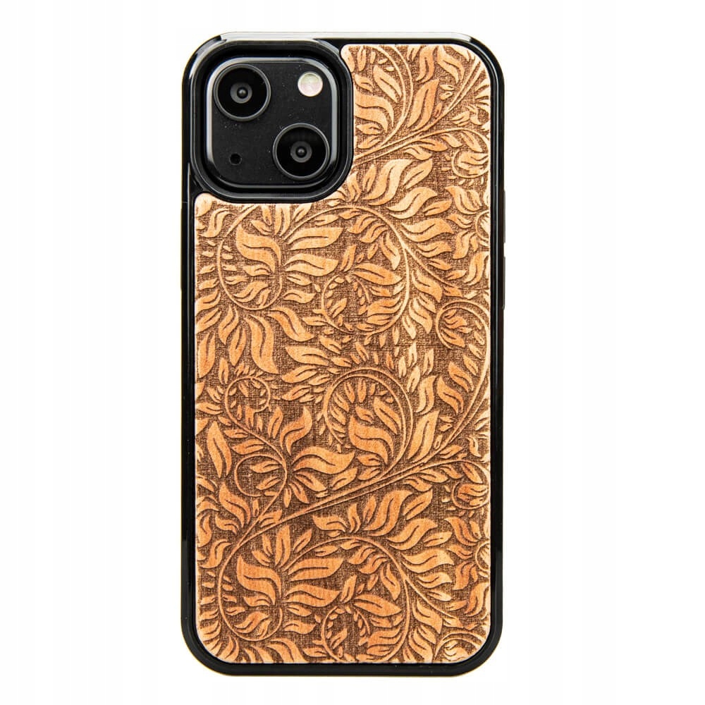 Pouzdro Bewood pro iPhone 13 Mini Jabloňové Listy