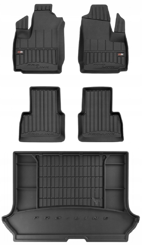 Set 3D Koberce a rohože Fiat Doblo 1 Kombi 2000-2010