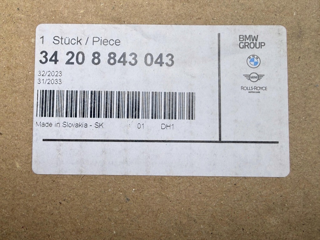 BMW 5 G60 G61 Zacisk Zaciski Układu Hamulcowego Nowe OE 8843043 8843044 — zdjęcie 7