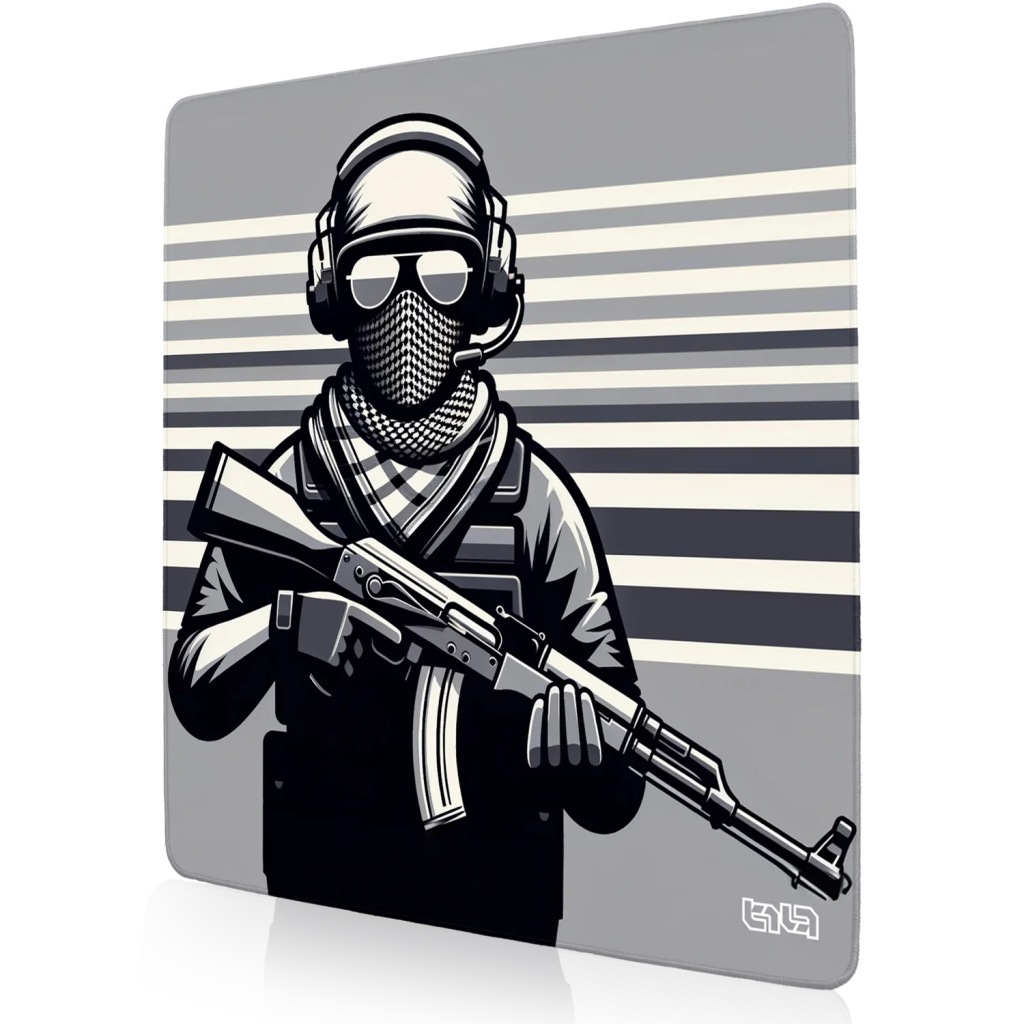 Podložka Pod Klávesnici De_Terror 50x50 Tilt Voděodolná pro hráče XL