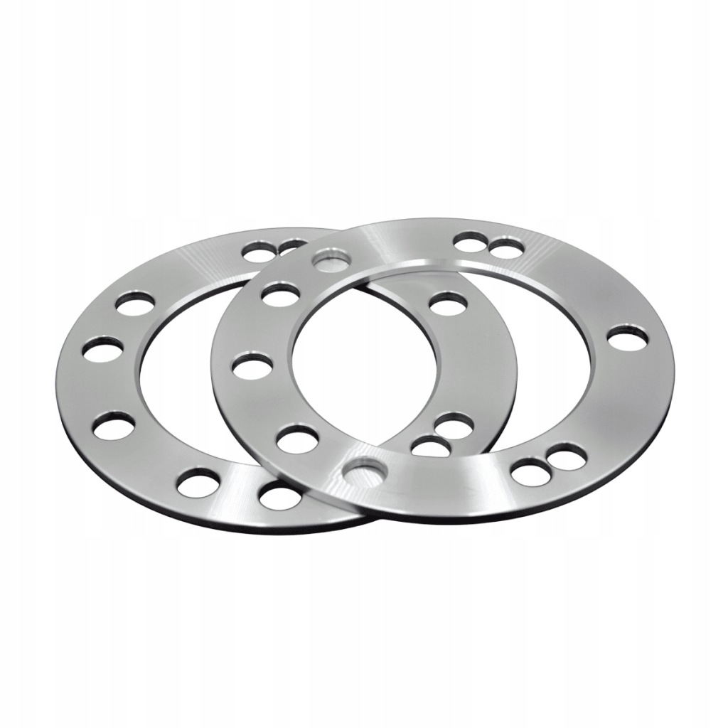 2 x průchozí hliníkové distanční prvky 5x139,7 a 6x139,7 gr. 5 mm