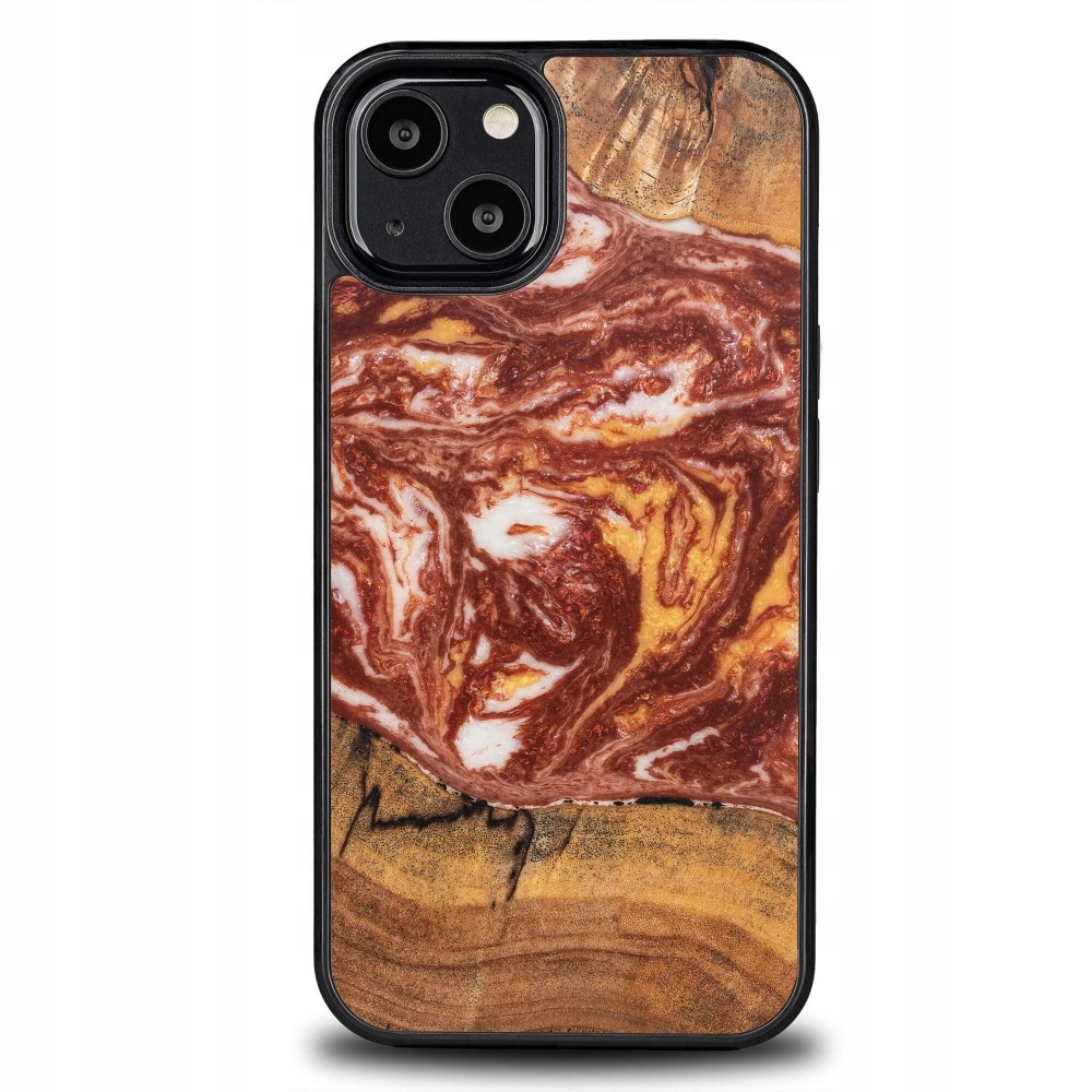 Pouzdro Bewood Unikátní pro iPhone 13 Planety Mars