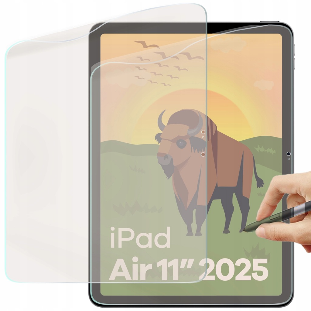 Fólie pro tablet Bizon pro iPad Air 11 M3 2025, ochranná fólie 2ks