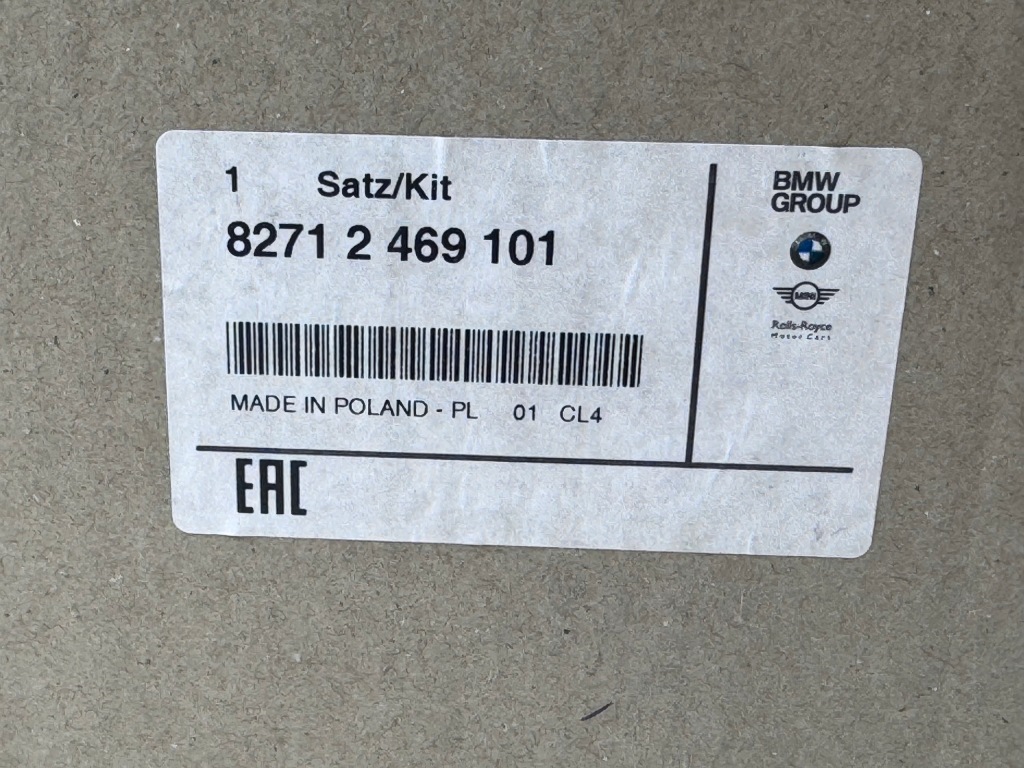 Bmw 4 G26 Oryginalne Poprzeczki Dachowe Bagażnik Belki 82712469101Nowe — zdjęcie 8