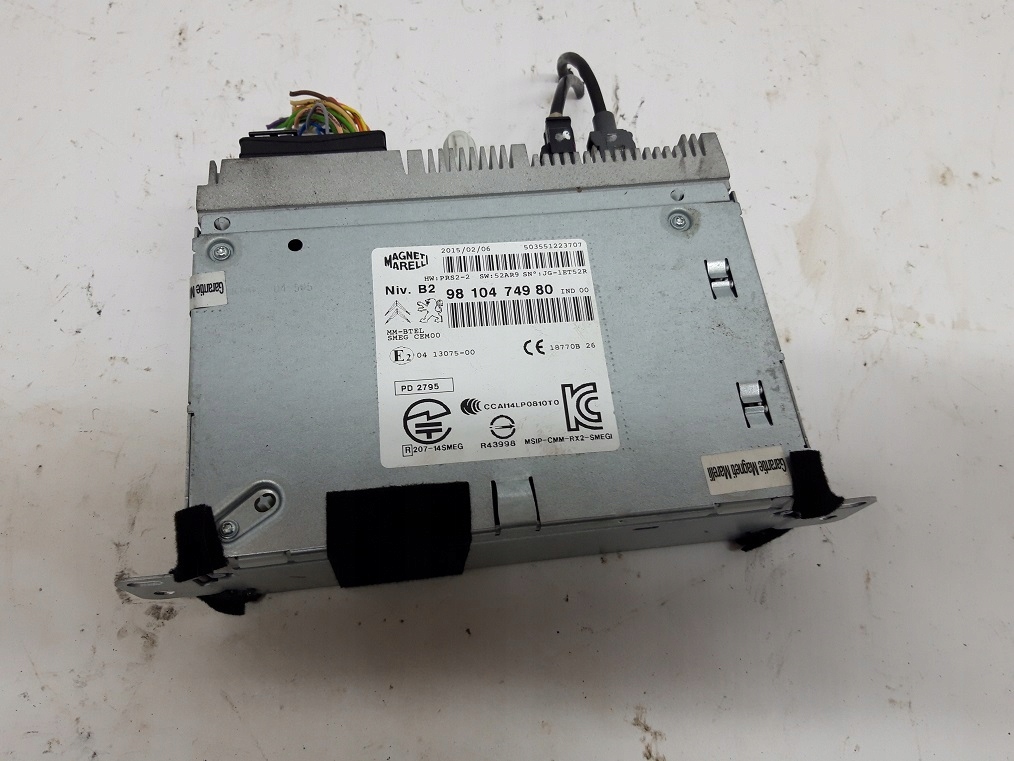 CITROEN C4 CACTUS RADIO TUNER 9809336080