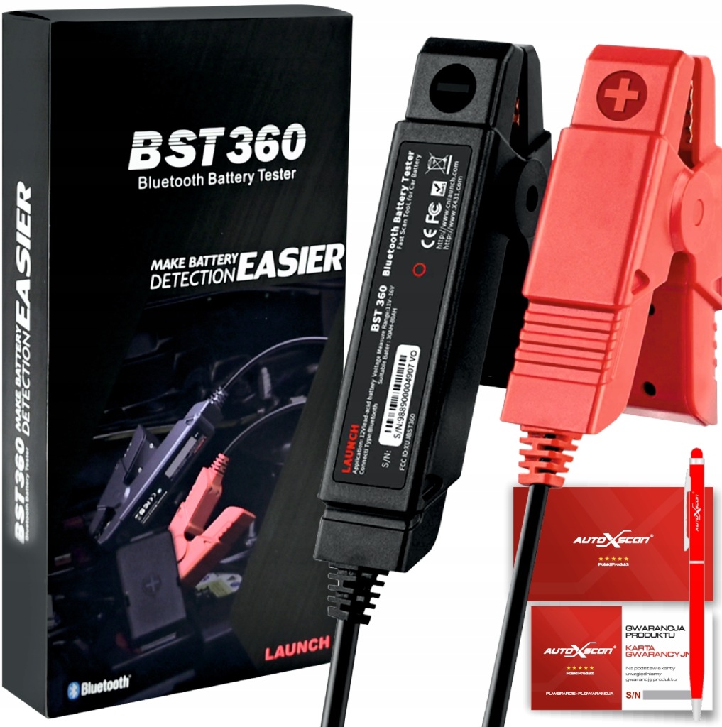 Zdjęcie okazji: Tester akumulatorów Launch X431 BST360 Battery 12V