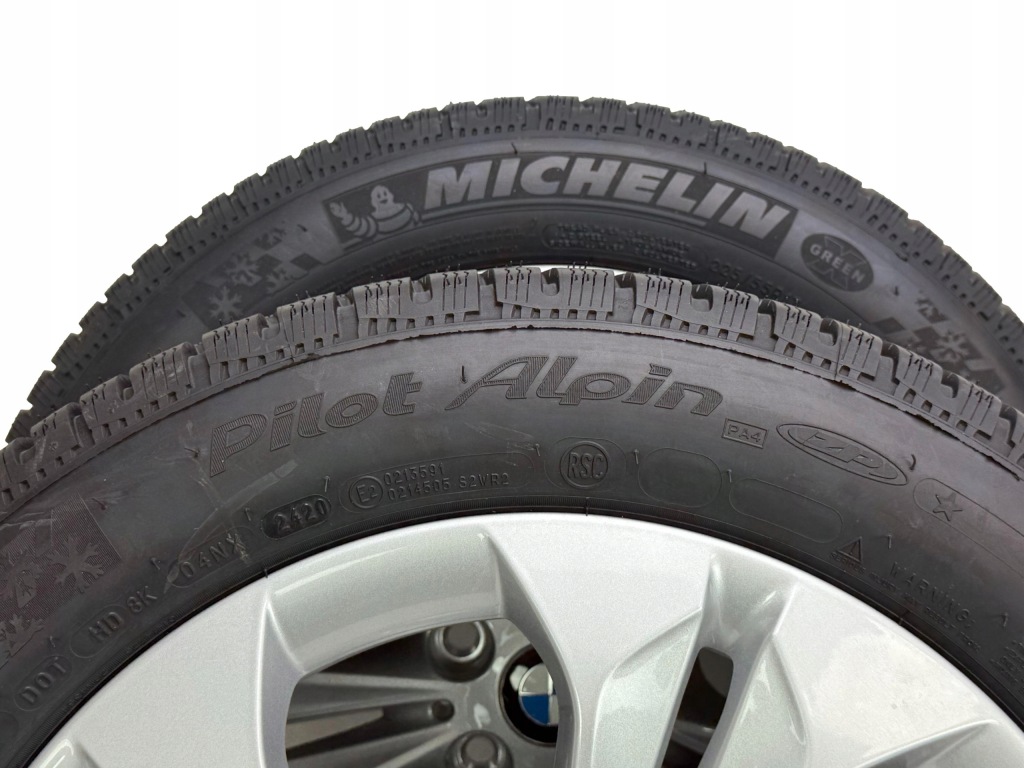 Bmw X1 F48 X2 F39 Felgi Koła Zimowe 225/55R17 Michelin Pilot Alpin 97H NOWE — zdjęcie 9