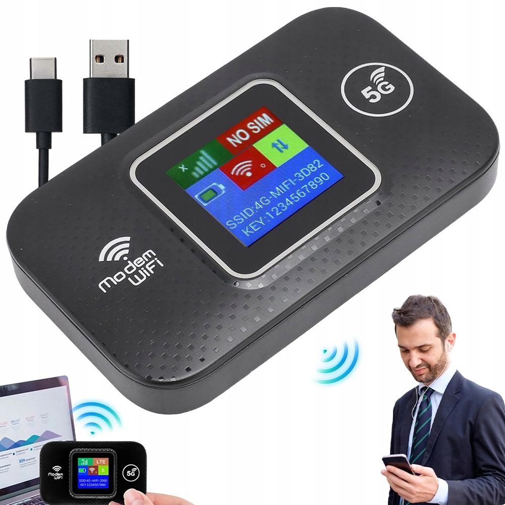Kapesní 4G Wifi 4G Wifi Plug And Play Bezdrátový Inteligentní Router