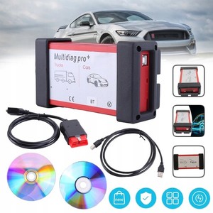 Dvoudeskový Přístroj Pro Diagnostiku Závad Automobilů OBD2 Multidiag Bt