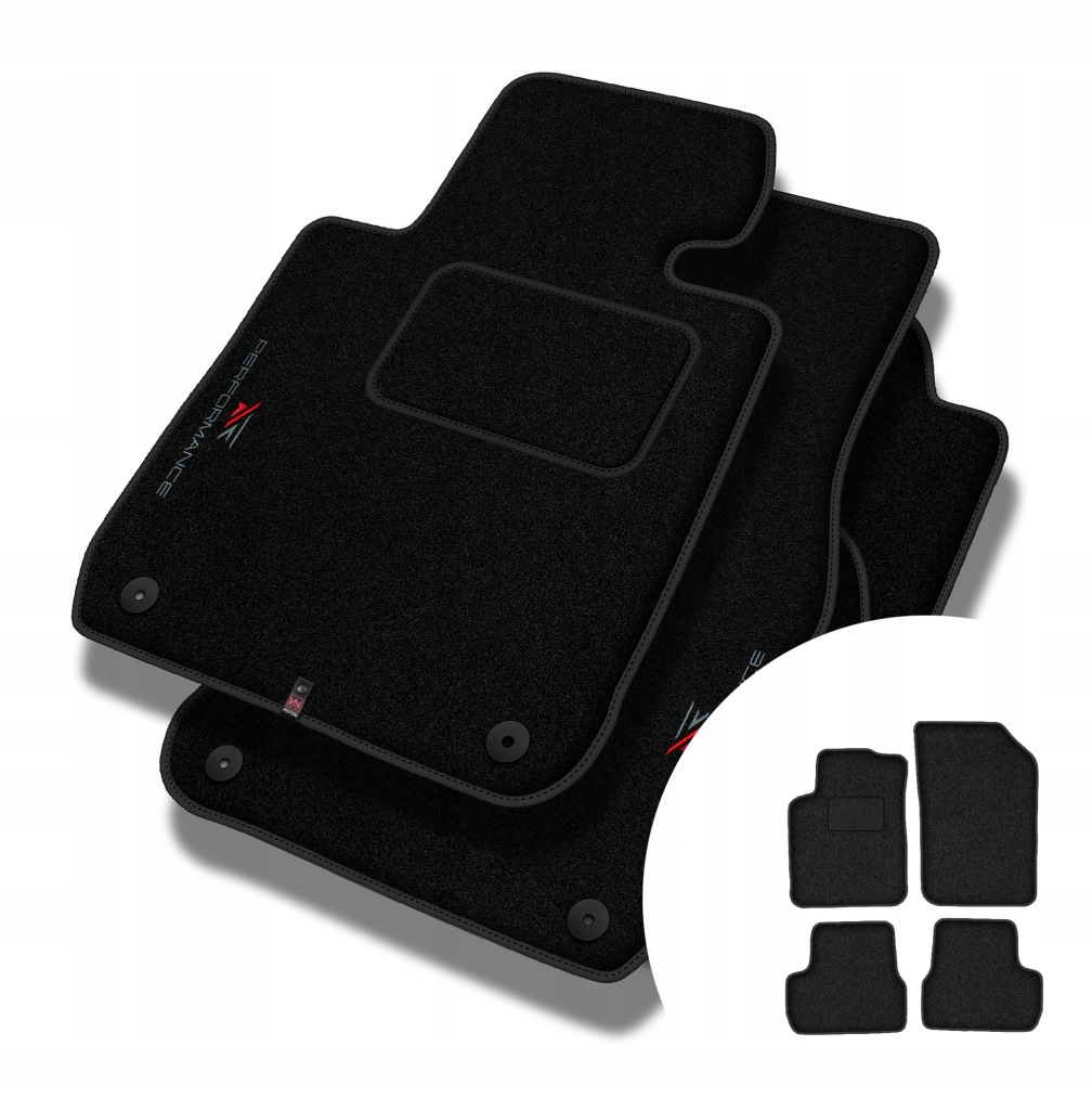 Velurové koberce Performance pro Citroen DS3 2008-2016