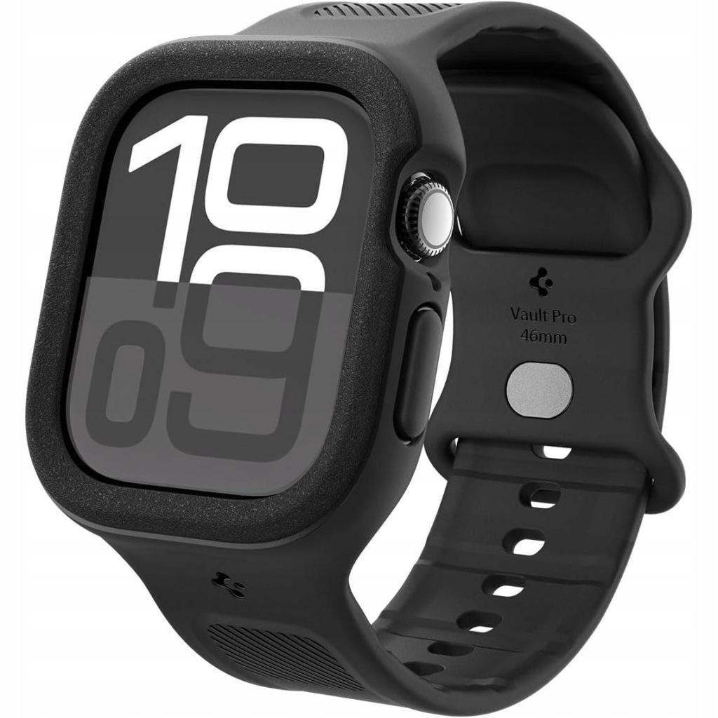 Pouzdro řemínek pro Apple Watch 10 46 mm, Spigen, štíhlé, lehké, silné pískové