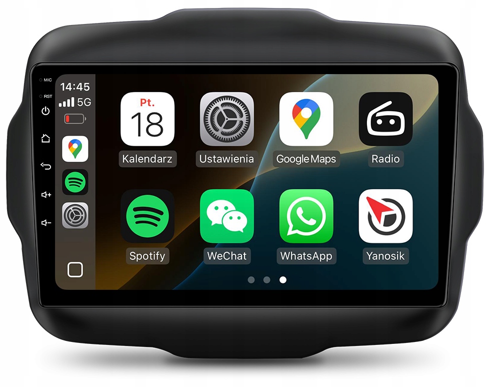 Jeep Renegade Nejnovější Android Carplay Rádio Navigace