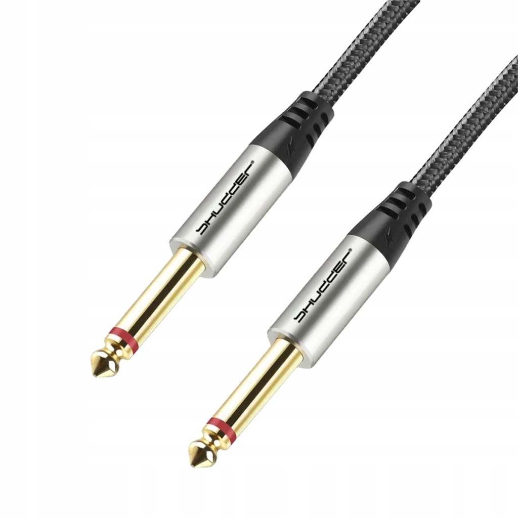 Kabel konektor jack 6.3 mono konektor jack 6.3 mono 10 m Shudder Premium textil