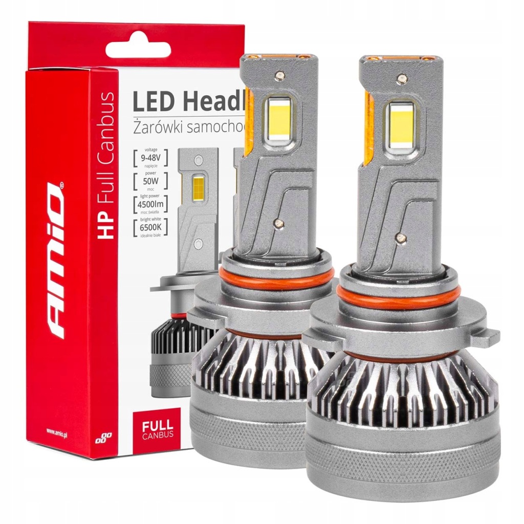 Led automobilové žárovky Hp Full Canbus HB3 9005/HIR1 9011/H10 6500K